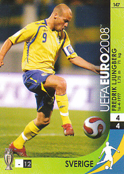 Fredrik Ljungberg Sweden Panini Euro 2008 Card Game #147